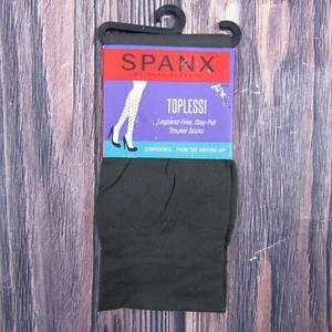 Spanx Topless Legband Free Trouser Socks Gray Regular New 010F - Picture 1 of 3