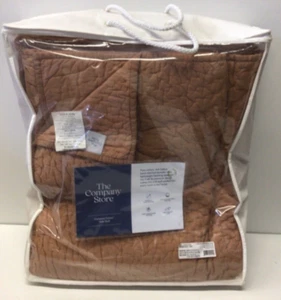 The Company Store Cotton Voile KING Quilt-CLAY - Picture 1 of 3