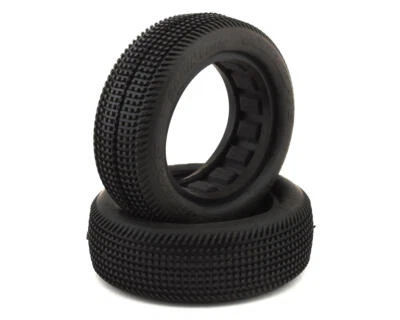 JConcepts Sprinter 2.2" 2WD Front Buggy Dirt Oval Tires (2) (Green) [JCO3134-02] - Image 1 of 3