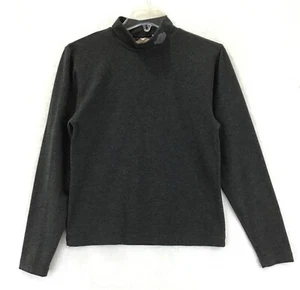 Harley Davidson / Embroidered Logo Mock Neck Long Sleeve Knit Shirt / Boys XL - Picture 1 of 10