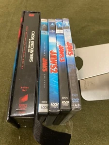 4 Jaws DVD's & Close Encounters of 3rd kind -- Special Collectors DVD Spielberg - Picture 1 of 5