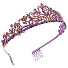 Rhinestone Crown Bling Headband Bride Rhinestone for Wedding Birthday