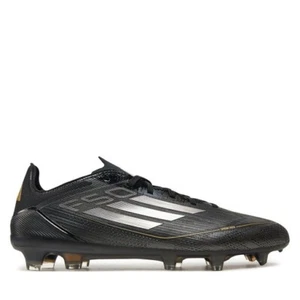 Shoes Football Men Adidas F50 Pro Fg IE0599 Black Size UK 8.5 Genuine RRP £160 - Picture 1 of 9