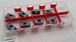 8 Tungaloy carbide milling inserts LXMU120408PER-MM AH3225 ( LXMU 120408 PER ) - Picture 1 of 2