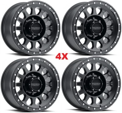 18 MÉTODO MR315 LLANTAS NEGRAS 8x180 2500 3500 FITS GMC CHEVROLET 8X180 Foto 1 de 4