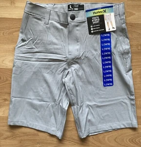 Hurley Youth Boys Hybrid Short L(14/16) Light Blue Gray - Picture 1 of 6