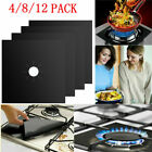 Stove Burner Covers Non-Stick Reusable Gas Range Protectors Top Liner 4-12Pack