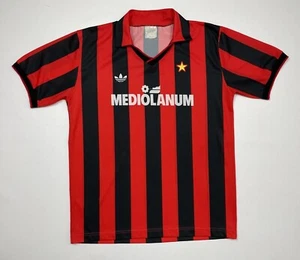 CAMISETA DE FÚTBOL VINTAGE AC MILAN 1990 1991 RARA LOCAL MAGLIA CALCIO - Imagen 1 de 11