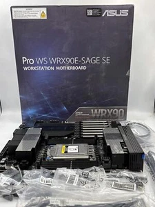 ASUS Pro WS WRX90E-SAGE SE Workstation Motherboard (CPU Socket Pins Damaged) - Afbeelding 1 van 7