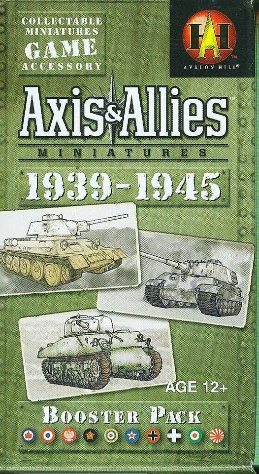 AXIS & ALLIES 1939-1945 MINIATURES WITH CARDS WIZARDS OF THE COAST WOTC YOU PICK - Image 1 of 1