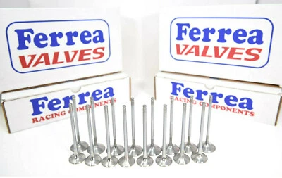 Ferrea 6000 Series +1MM Válvulas Honda H22A H22A4 H22 DOHC VTEC Prelude Accord 2.2 Foto 1 de 3