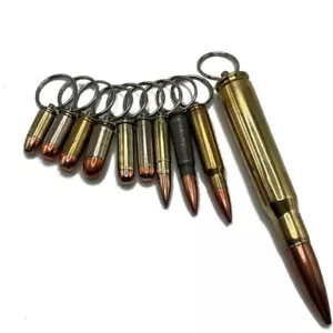 Bullet Key Chain Pin Style, Military, Police, Hunting and Shooting - Picture 1 of 67