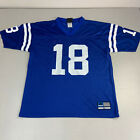 adidas Team Peyton Manning Colts NFL Jersey Męska XL Niebieska Krótki rękaw