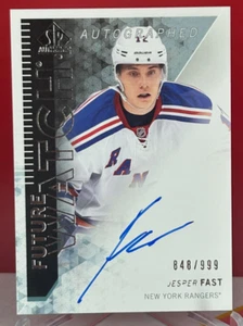 2013-14 UD SPA Hockey Future Watch #278 Jesper Fast RC Rookie AUTO /999 - Picture 1 of 1