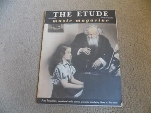 The Etude Music Magazine JULY 1939 Articles, Ads and Piano Sheet Music - Picture 1 of 2