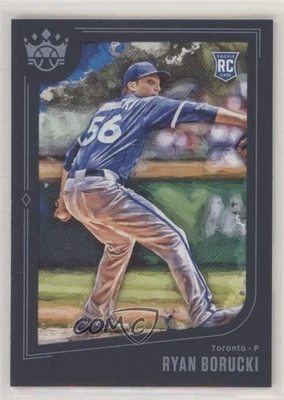 2019 Panini Diamond Kings Short Print Blue Framed Ryan Borucki #106 Rookie RC - Image 1 of 2