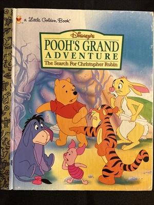 Vintage A Little Golden Book Pooh’s Grand Adventure The Search For… #4600 - Image 1 of 4