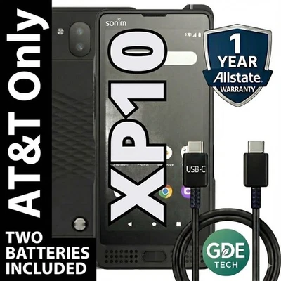 Buen Sonim XP10 XP9900 AT&T solo 128 GB negro + batería extra 🔋 IMEI limpio Foto 1 de 4