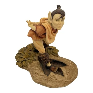 Enchantica 1988 Jonquil "Dragons Footprint" Figurine By Andrew Bill EUC No Box - Picture 1 of 7