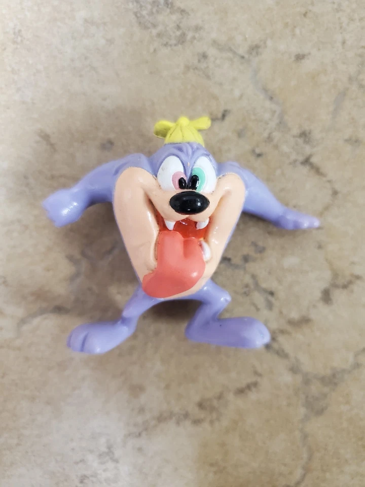 Figura pequeña Dizzy Devil Tasmanian PVC DE COLECCIÓN 1997 púrpura Tiny Toons juguete años 90 Foto 1 de 4