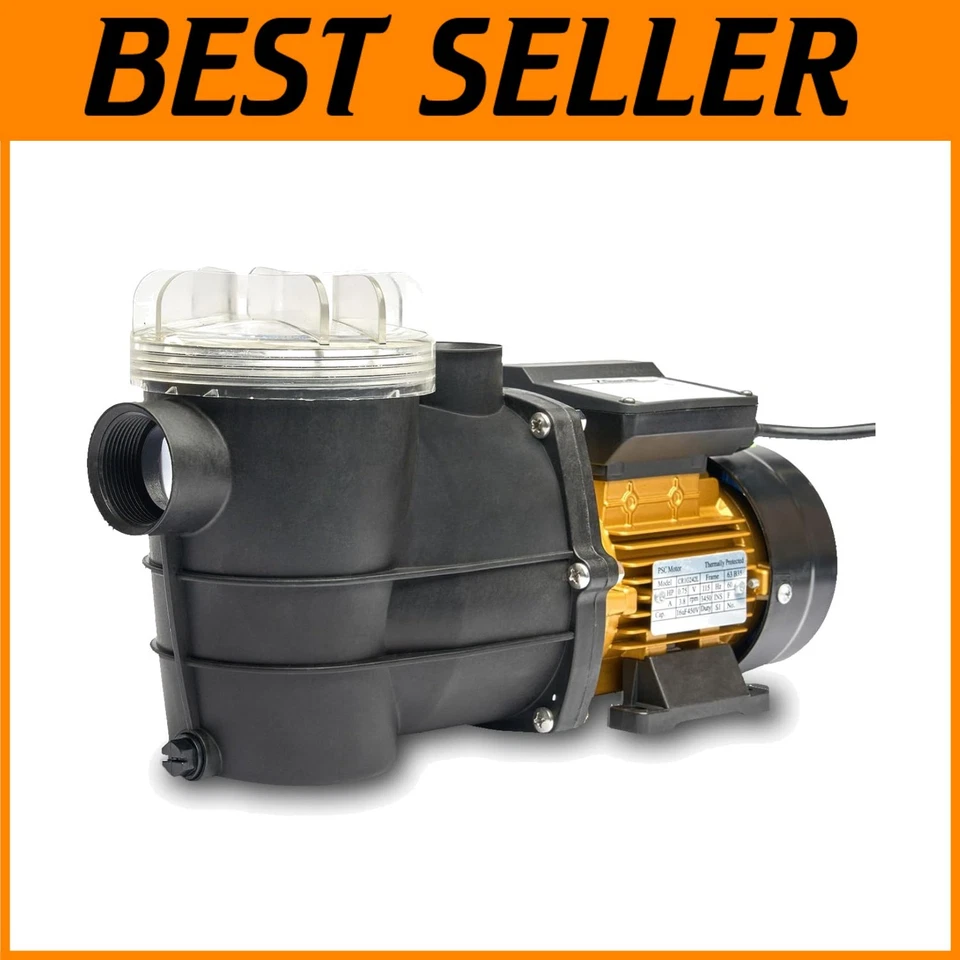2,400 GPH Corded Electric Pool Pump - Crystal-Clear Water for Above Ground Pools - Image 1 of 4