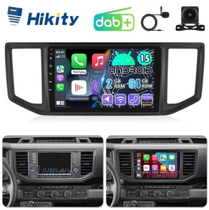 Radio de coche DAB+ 10" CarPlay Android para VW Crafter, MAN TGE 17-24 GPS NAVI cámara - Imagen 1 de 16