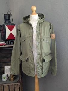 Fjallraven Damen Jacke S fällt aus wie M Grün Khaki Kapuze - Bild 1 von 14