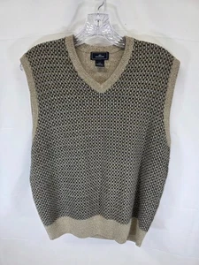 Chaleco Suéter Dockers Vintage Para Hombre Sin Mangas Y2k Abuelo Talla S/P - Imagen 1 de 5