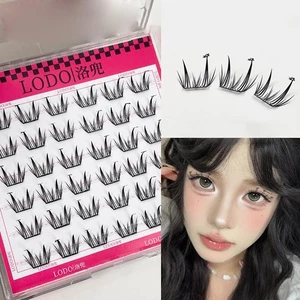 Ultra-Thin Deer-Themed False Eyelashes for Cosplay or Everyday Wear - Picture 1 of 11