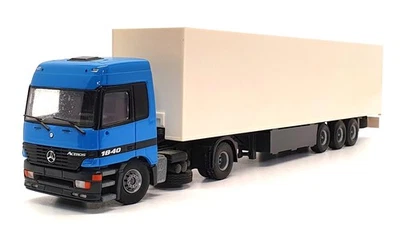 Tekno 1/50 Scale B6 600 0435 - Mercedes Benz Actros 1840 Truck - Blue/White - Image 1 of 4