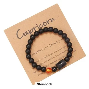 Sternzeichen Steinbock Armband Konstellation Perlen Armband Sternzeichen - Bild 1 von 1