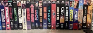 Lot (21) VHS Jean-Claude Van Damme VHS Collection Movies Tapes - Picture 1 of 1