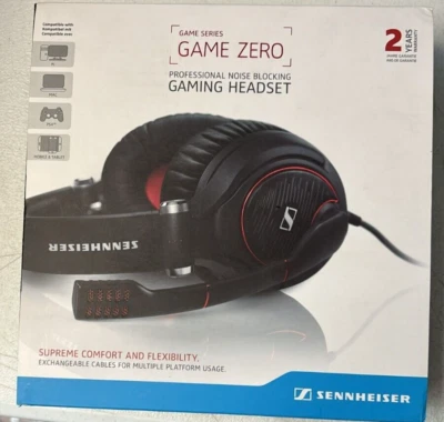 SENNHEISER EPOS I GAME ZERO Gaming Headset, Closed Acoustic with Noise Cancel... - Image 1 of 4