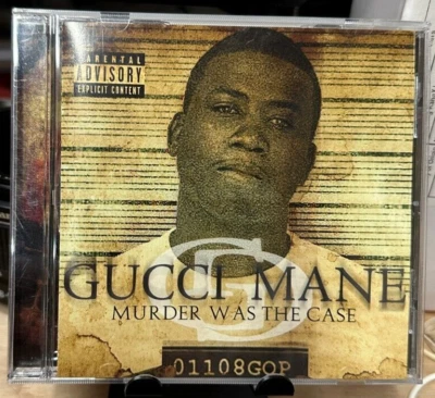 Gucci Mane – Murder Was the Case CD 2009 Original CD (PA) RARE HTF Foto 1 de 3