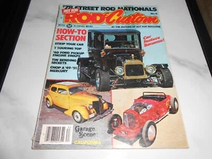Rod & Custom 1978 No. 6, Street Rod Nats, Chop a Merc, 40 Ford Pickup - Picture 1 of 1