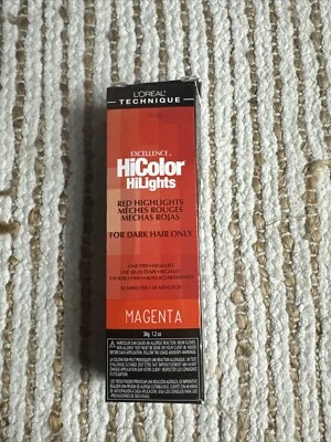 Color de cabello L'Oréal Excel HiColor HiLights, magenta - 1,2 oz Foto 1 de 4