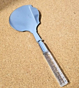 Frontier Forge CRANBERRY SERVER 3.5x9.5" Lucite handle Stainless Steel Utensil - Picture 1 of 5