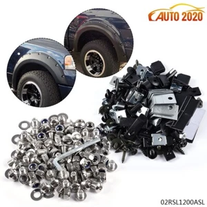 Pocket/Rivet Style Fender Flares Screw/Bolt Hardware Kit Fit Ford Universal - Picture 1 of 12
