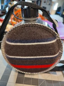 Vintage Wool Plastic Water Canteen For Camping, Hiking, Or Any Adventurous Activ - Picture 1 of 7