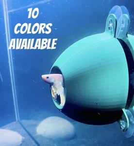 Betta Hammock Hideout Cave Betta Fish Aquarium Toy Accessories Decor Ornament - Picture 1 of 12