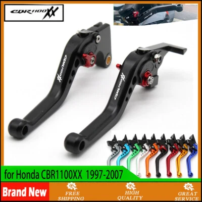 For Honda CBR1100XX 97-07 Accessories Adjustable Brake Clutch Levers Sets short - Image 1 of 4
