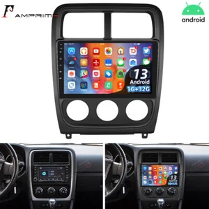 For Dodge Caliber 2010-2012 Android 13 Car Radio Stereo GPS Navi WIFI Heat Unit - Picture 1 of 16