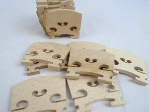 Puente de viola de 48 mm de madera de arce tallada 20 piezas, piezas de viola puentes - Imagen 1 de 1