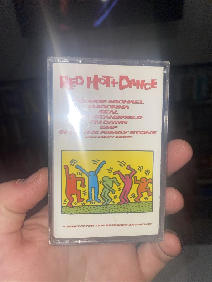 Red Hot + Dance - AIDS Research & Relief Benefit Album - Cassette Tape (1992) - Image 1 of 3