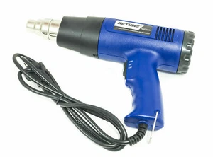 PISTOLA TERMICA SVERNICIATORE AD ARIA CALDA 1800W PRO 400 600 GRADI - Foto 1 di 1