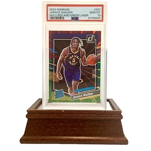 Jarace Walker 2033-24 Donruss Holo Red & Green Laser /75 PSA 10 Gem Mint *POP 1* - Picture 1 of 8