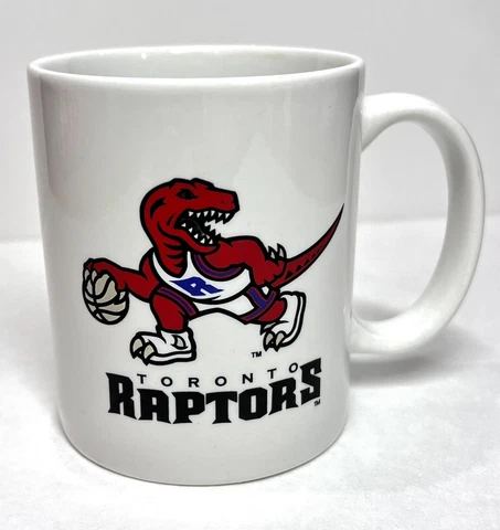 Vintage Toronto Raptors Coffee Mug NBA Basketball Team Rare Cover