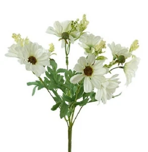 Artificial Cream Flower Daisy Bouquet 37cm For Party Wedding & Decor - Picture 1 of 6