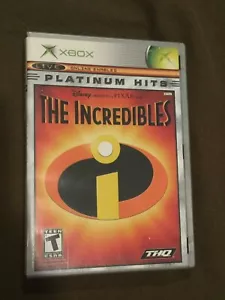 Original Microsoft XBox Video Game Platinum Hits Disneys The Incredibles Rated T - Picture 1 of 3