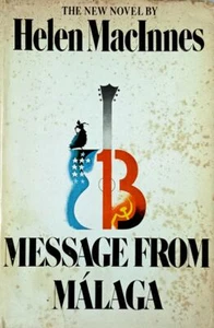 Message From Malaga by Helen MacInnes / 1971 BCE Hardcover - Imagen 1 de 1